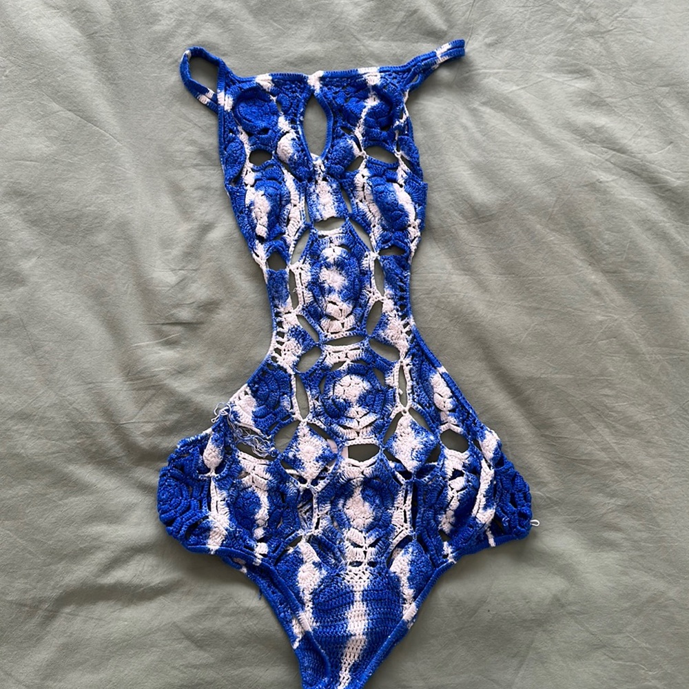 Crocheted Indah Nzuri one piece